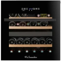 Cave à vin intégrable 36 bouteilles noir La Sommelière LSBI36DBZ