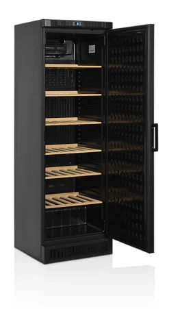 Cave à Vin pour 118 Bouteilles CPP1380E - Couleur Noire - Tefcold