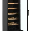 Cave à Vin pour 118 Bouteilles CPV1380E Porte Vitrée/Battante - Couleur Noire - Tefcold
