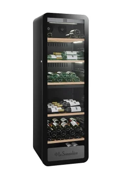 Cave de Vieillissement Double Zone APOGEE DZ - La Sommelière - Noir - l55.5- L0.1- P58- h177