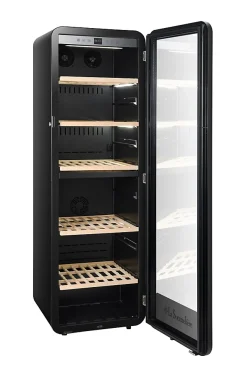 Cave de Vieillissement Double Zone APOGEE DZ - La Sommelière - Noir - l55.5- L0.1- P58- h177