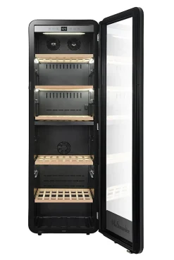 Cave de Vieillissement Double Zone APOGEE DZ - La Sommelière - Noir - l55.5- L0.1- P58- h177