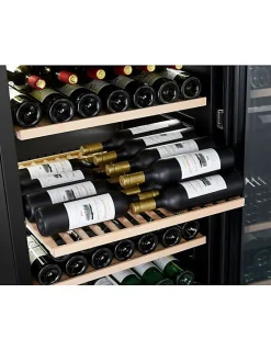 Cave de Vieillissement Double Zone APOGEE DZ - La Sommelière - Noir - l65.5- L0.1- P69- h177