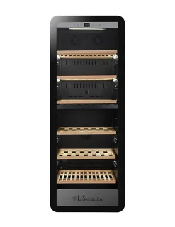 Cave de Vieillissement Double Zone APOGEE DZ - La Sommelière - Noir - l65.5- L0.1- P69- h177