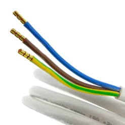 Câble HO5VVF 3G4 2 m C00295719 pour Cuisinière CARREFOUR HOME, HOTPOINT ARISTON, INDESIT, WHIRLPOOL