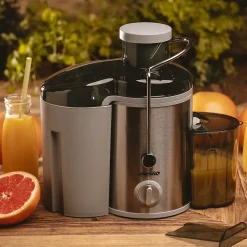 Centrifugeuse Inox Mesko MS4126 - 600w - Récipient à pulpe d'une capacité de 1,5 L