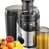 Centrifugeuse électrique Fruits et Legumes 400W gris noir