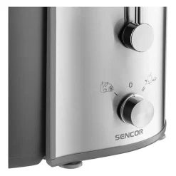 Centrifugeuse SENCOR SJE1055SS 800W argent inox tube 75 mm 1,6L bac à pulpe