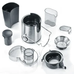 Centrifugeuse SEVERIN ES 3566 - 400W - 500ml - Inox brossé - Noir