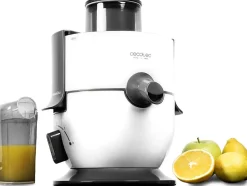 Centrifugeuse 650W Ouverture XL 65mm, 2 vitesses, Titane