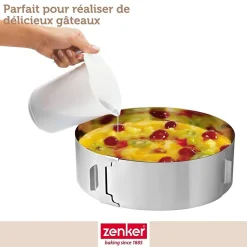 Cercle à pâtisserie réglable Zenker Smart Pastry