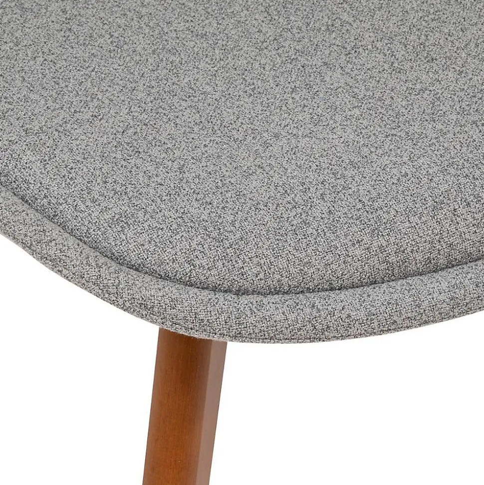 Chaise Baya en hêtre 48x55cm gris - Atmosphera