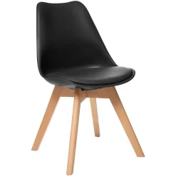 Chaise de table Baya Atmosphera H.81 cm noir