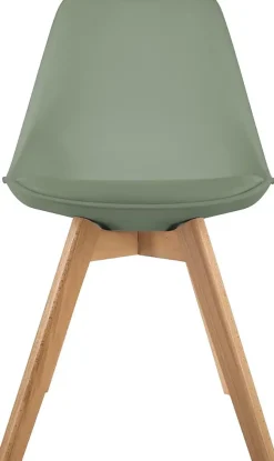 Chaise de table Baya Atmosphera H.81 cm vert kaki