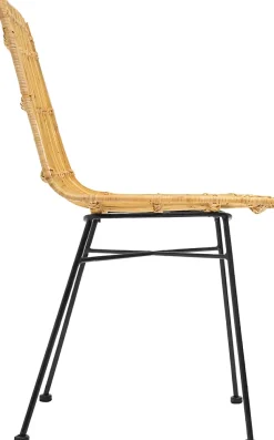 Chaise de table Kubu Atmosphera H.88 cm en rotin