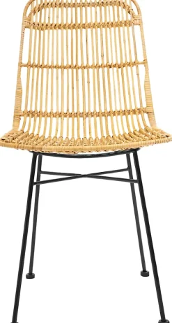 Chaise de table Kubu Atmosphera H.88 cm en rotin