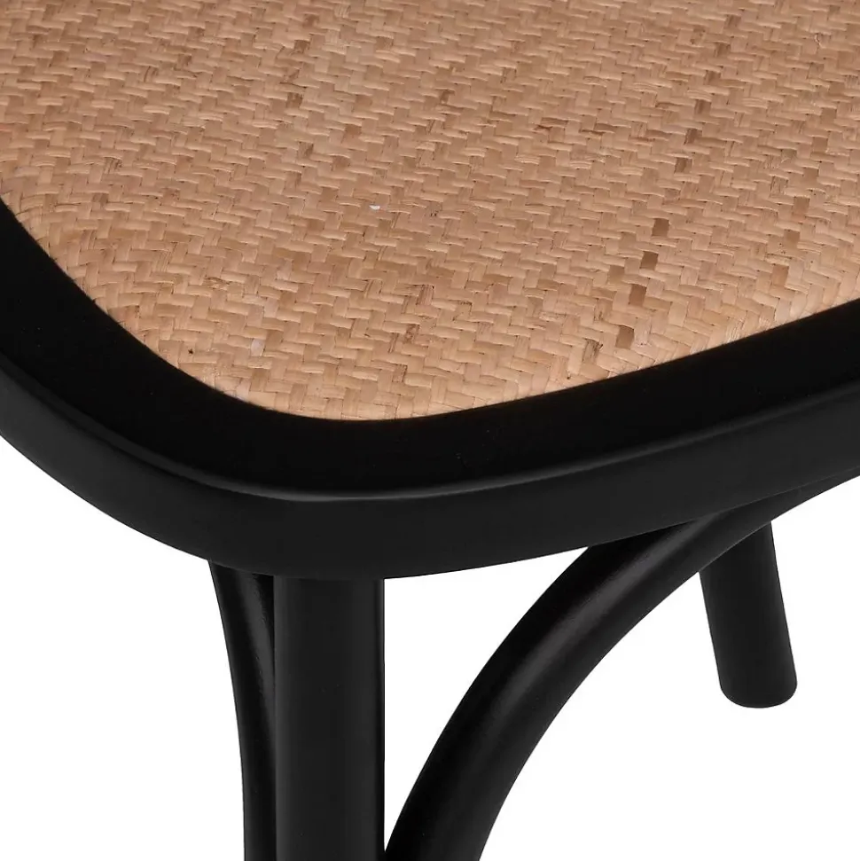 Chaise Isak - hêtre - noir - Atmosphera