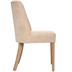 Chaise Livia - beige lin - Atmosphera