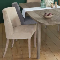 Chaise Livia - beige lin - Atmosphera