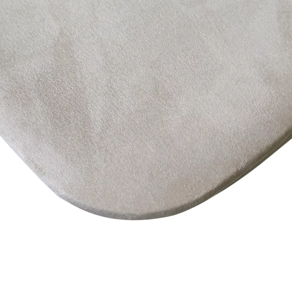 Chaise pliante Lasana H.78 cm acier beige