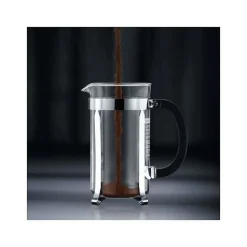 CHAMBORD - Cafetiere a piston BODUM , 8 tasses, 1.0 l, acier inox