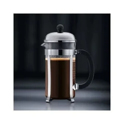 CHAMBORD - Cafetiere a piston BODUM , 8 tasses, 1.0 l, acier inox