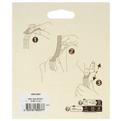 Chant mélaminé adhésif Nordlinger Pro gris 19 mm x 5 m