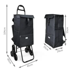 Chariot de course avec sac isotherme VOUNOT