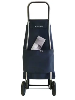 Chariot de courses 2 roues Rolser Imax noir 43L H.104 x l.41 x P.32,5cm