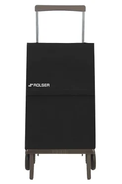 Chariot de courses 2 roues Rolser Plegamatic noir 40L H.97 x l.42 x P.27cm