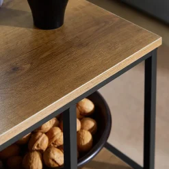 Chariot de cuisine avec 2 tiroirs et 3 étagères,Chariot de service,FKW111-PF,SoBuy