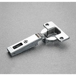 Charnière invisible à visser série F pour porte épaisse coudé 0 droite argent - SALICE - CFA7A99