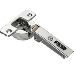 Charnière invisible série 100 à visser pour porte mince 10mm bras droite finition argentée - SALICE - C1A6A99