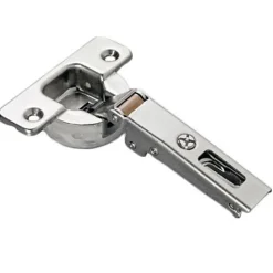 Charnière invisible série 100 à visser pour porte mince 10mm bras droite finition argentée - SALICE - C1A6A99