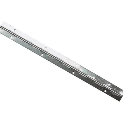 Charnière piano à nœud roulé en acier nickelé - Monin - 20 mm