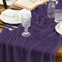 Chemin de table Artoid Mode 300 cm violet