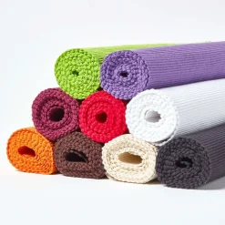 Chemin de table en coton uni, violet - HOMESCAPES