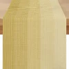 Chemin de Table Lin Jaune 40 x 140 cm