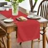 Chemin de Table Polyester Rouge 40 x 180 cm