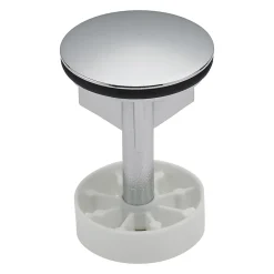 Clapet à ailettes pour bonde de lavabo D39 chromé - VALENTIN - 00 042800 000 00