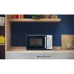 CMW20SMWLI Micro-ondes Mono CANDY Idea - 20L - MO : 700W - UI mécanique - 5 niveaux de puissance - Blanc