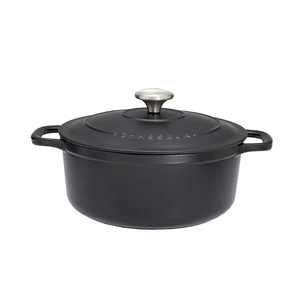 Cocotte ronde 20 cm chasseur noir interieur noir