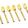 Coffret 6 petites cuillères VIGGO - Gold