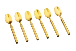 Coffret 6 petites cuillères VIGGO - Gold