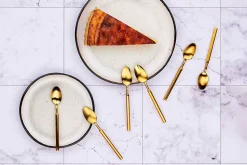 Coffret 6 petites cuillères VIGGO - Gold