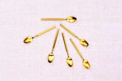 Coffret 6 petites cuillères VIGGO - Gold