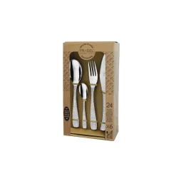 Coffret 24 pièces Inox - Fantaisie par Pradel Essentiel