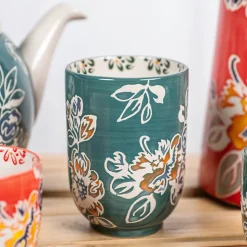 Coffret de 4 gobelets Faustine 7,8 cm