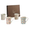 Coffret de 4 mugs Bohème 30 cl