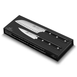 Coffret préparer office 9cm + mini santoku 12cm Lion Sabatier 764180 egide